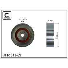  Rolka prowadząca paska wieloklinowego TOYOTA- [CFR 319-69](44350-12052) rolka metalowa