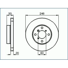  Tarcza hamulcowa  SUZUKI - [28-0910S]