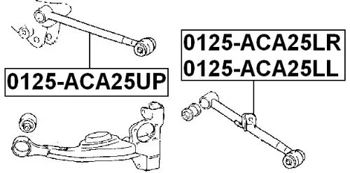 Drążek poprzeczny górny TOYOTA [Q037-0763](48770-42020,4877042020) 