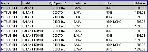 Filtr kabinowy MITSUBISHI - [02-562D/DCF306P]