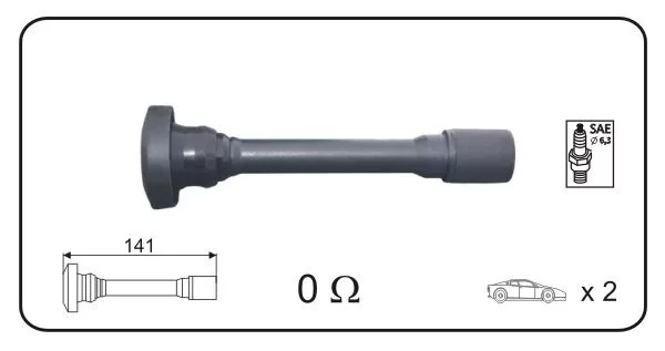 Fajka cewki zapłonowej MITSUBISHI - [70E5013A]   