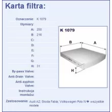  Filtr kabinowy - [B4S000PR]