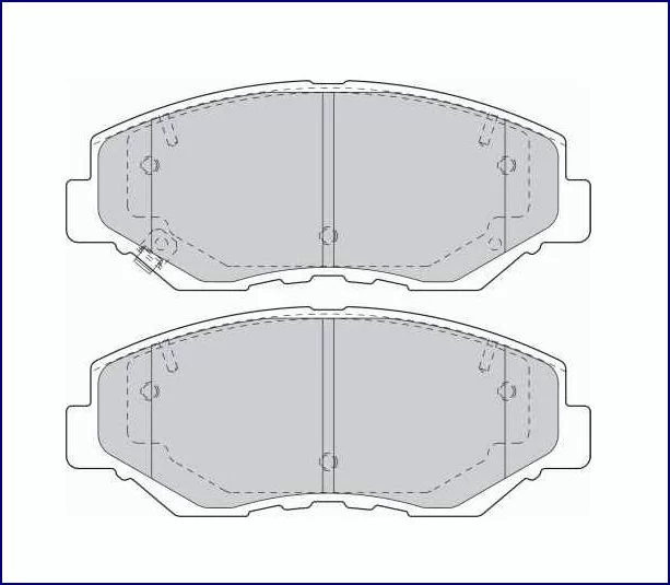 Klocki hamulcowe HONDA - [04-5128S]