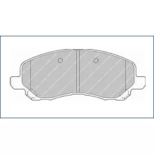  Klocki hamulcowe MITSUBISHI - [FDB1621] FERODO PREMIER