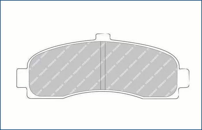 Klocki hamulcowe NISSAN - [FDB859] 