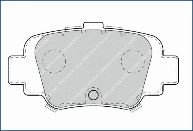 Klocki hamulcowe NISSAN - [GDB1060] 4406099B25