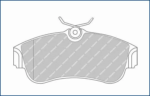Klocki hamulcowe NISSAN - [FDB604](14")