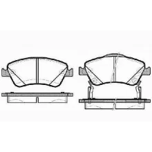  Klocki hamulcowe TOYOTA - [FDB4046] sys.BOSCH