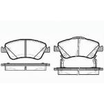 Klocki hamulcowe TOYOTA - [FDB4046] sys.BOSCH