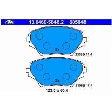  Klocki hamulcowe TOYOTA - [13.0460-5848.2](04465-42110)