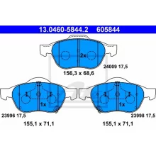  Klocki hamulcowe TOYOTA - [13.0460-5844.2] 2001.07->