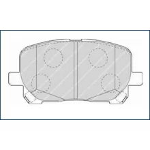   Klocki hamulcowe TOYOTA -[FDB1529]