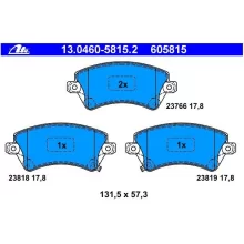  Klocki hamulcowe TOYOTA - [13.0460-5815.2] sys.LUCAS