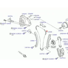  Łańcuch rozrządu NISSAN - 13028-6N200,130286N200