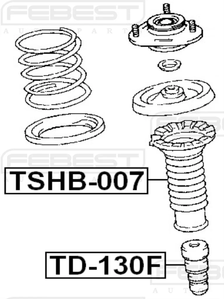 Osłona amortyzatora przód TOYOTA - [AB-TY-013 ] 48157-02070,4815702070