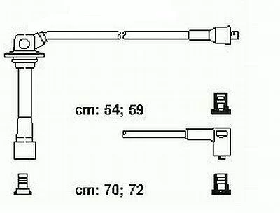 Przewody zapłonowe kpl. MAZDA - [L33010]
