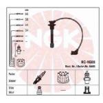 Przewody zapłonowe kpl. NISSAN - [RC-NE08]