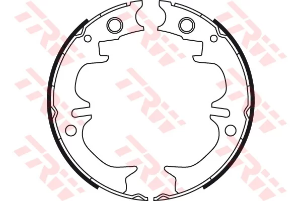 Szczęki hamulca ręcznego TOYOTA [GS8714] 4654020070