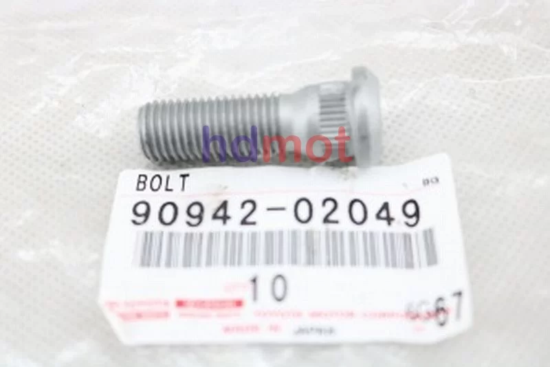 Szpilka koła LEXUS TOYOTA  90942­-02049 , 9094202049 (M12x1.5 / 14,2x45,5)