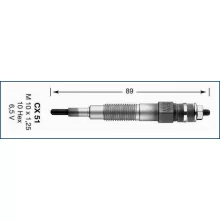  Świeca żarowa NGK - [2896] CX51 (4,5,6)