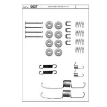  Zestaw instalacyjny szczęk hamulcowych  [QB105-0637] 200x35
